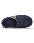 Outback Men's Slipper in Navy and Grey