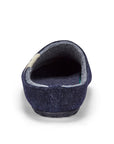 Outback Men's Slipper in Navy and Grey