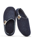 Outback Men's Slipper in Navy and Grey