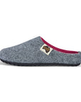 Outback Women's Slipper in Grey and Pink