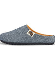Outback Men's Slipper in Grey and Curry
