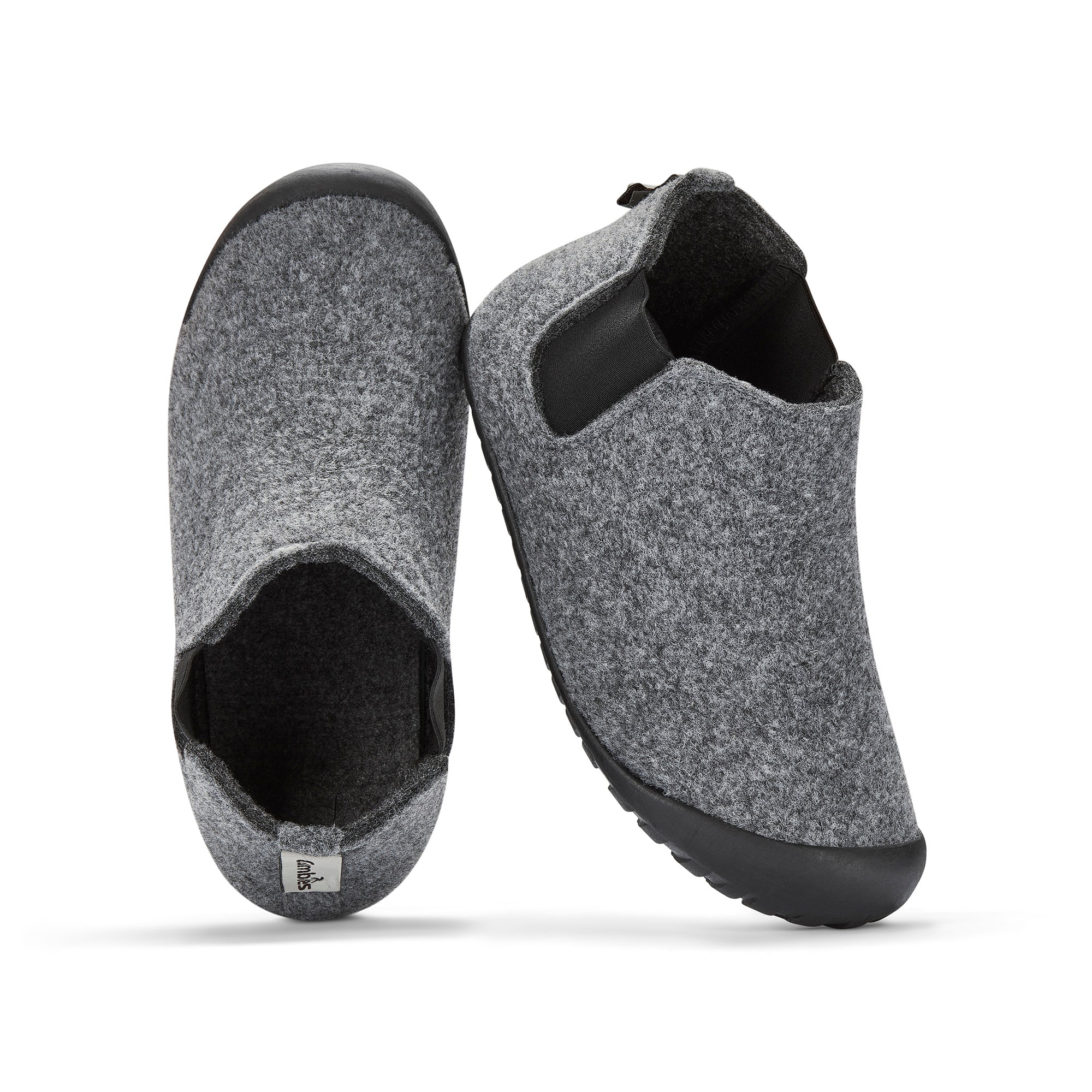 Brumby Women's Slipper Boot in Grey and Charcoal