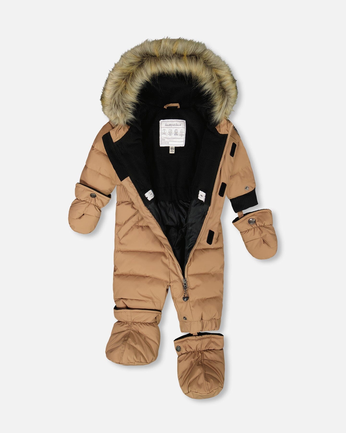 One Piece Baby Original Puffy Snowsuit in Chanterelle