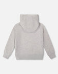 Light Heather Gray Pullover Fleece Hoodie