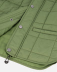 Quilted Mid Season Jacket in Khaki