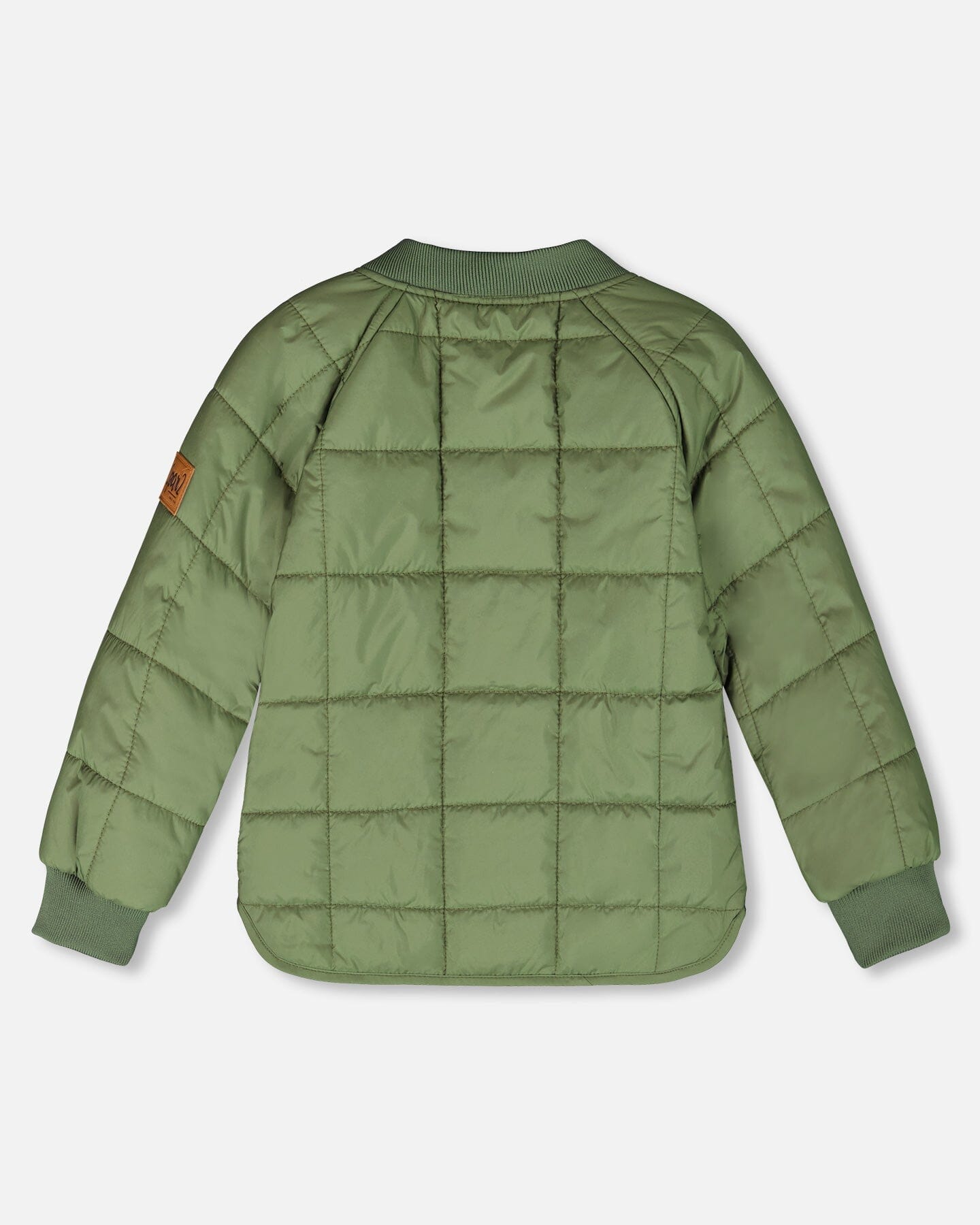 Quilted Mid Season Jacket in Khaki