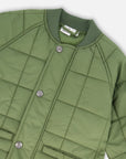 Quilted Mid Season Jacket in Khaki