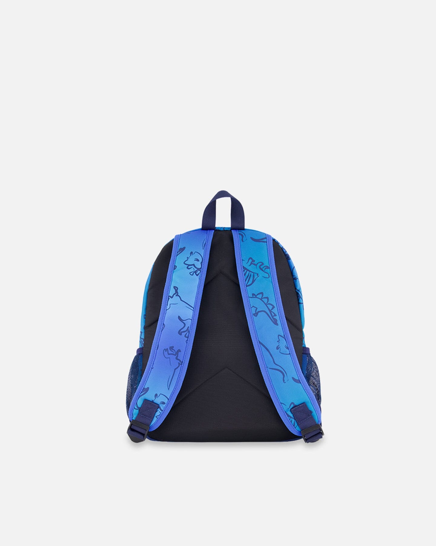 Little Kids Backpack Blue Gradient Dinosaur Print-1