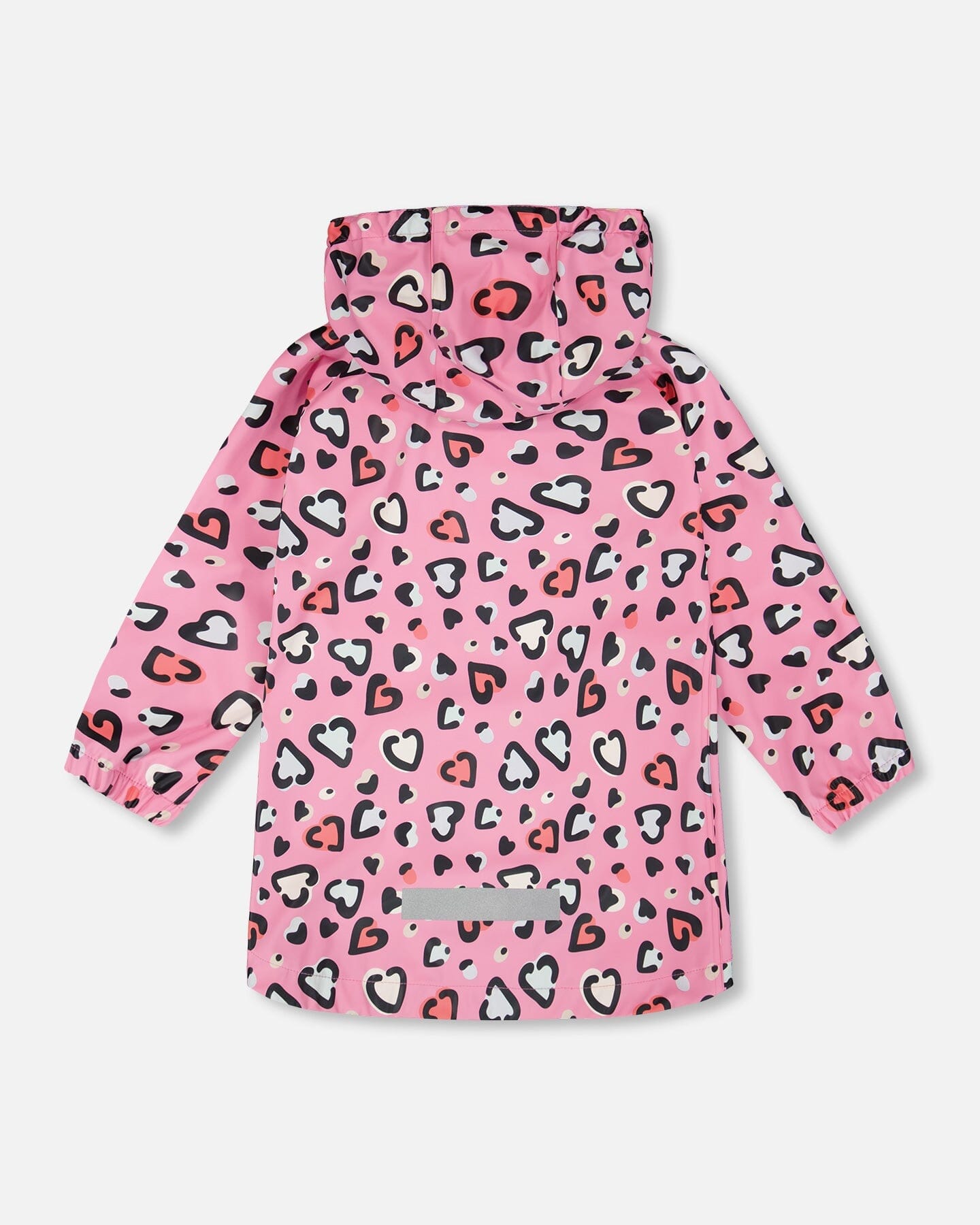 Pink raincoat with color-changing hearts-2