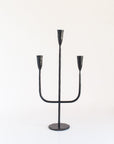 Hand Forged Iron Candelabra