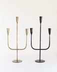 Hand Forged Iron Candelabra