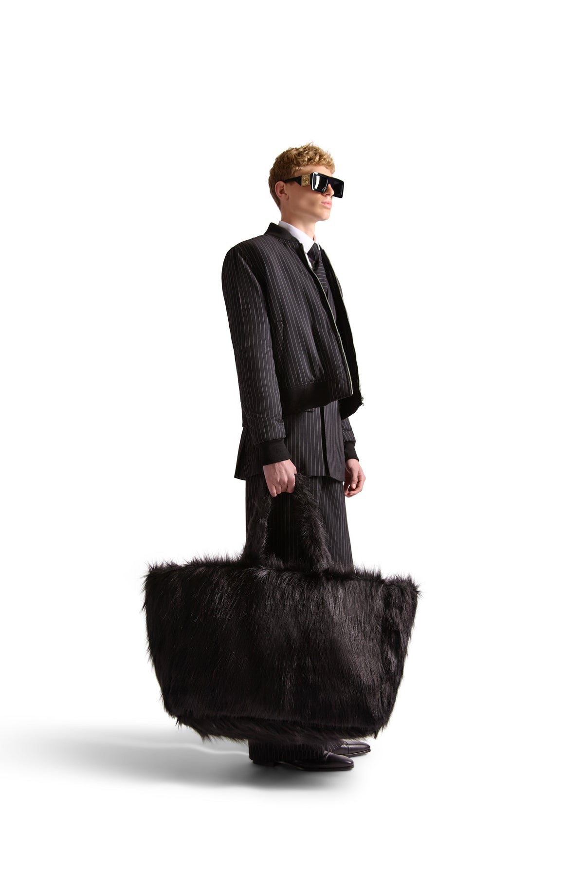 Faux Fur Large Bag