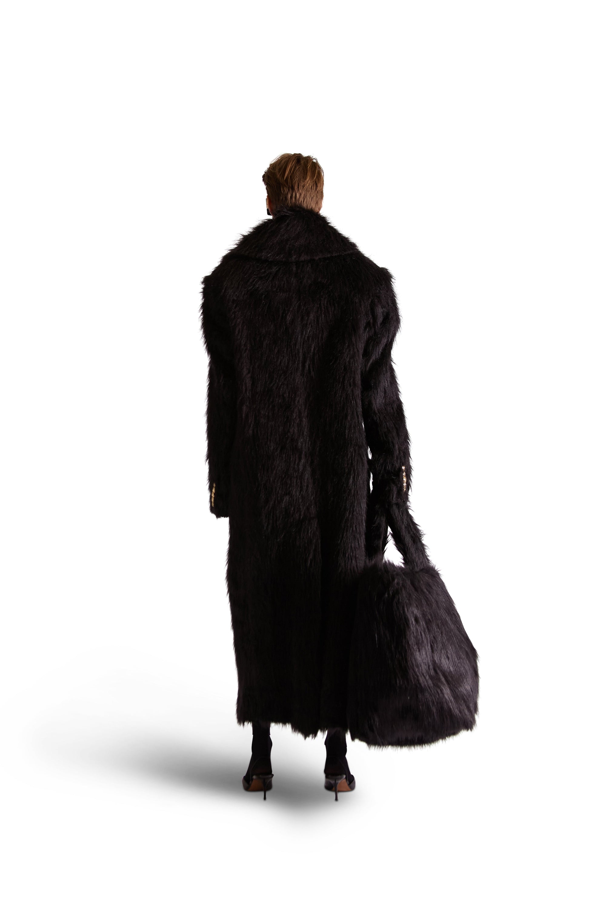Faux Fur Large Bag