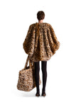 Animal Print Faux Fur Bag