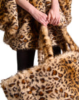 Animal Print Faux Fur Bag
