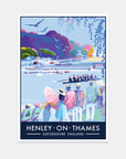 Henley on Thames Vintage Poster Print