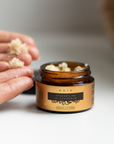 Organic Edible Lip Scrub – Coconut & Cocoa Butter Soft Silkiness by HOIA at www.brixbailey.com