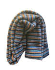 Possum Merino & Silk Six Colour Scarf