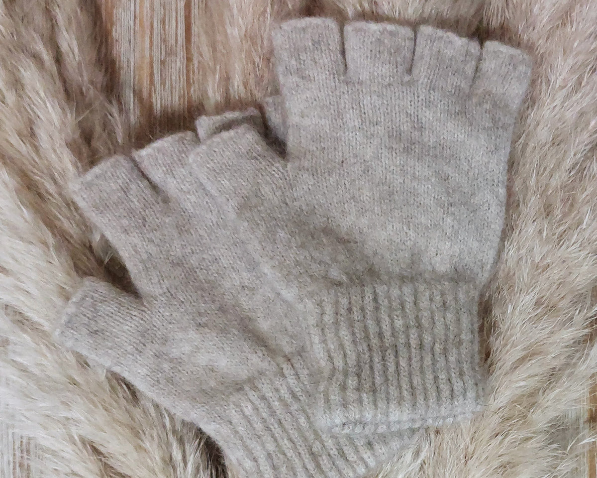 Possum Merino Fingerless Gloves
