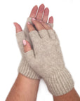 Possum Merino Fingerless Gloves