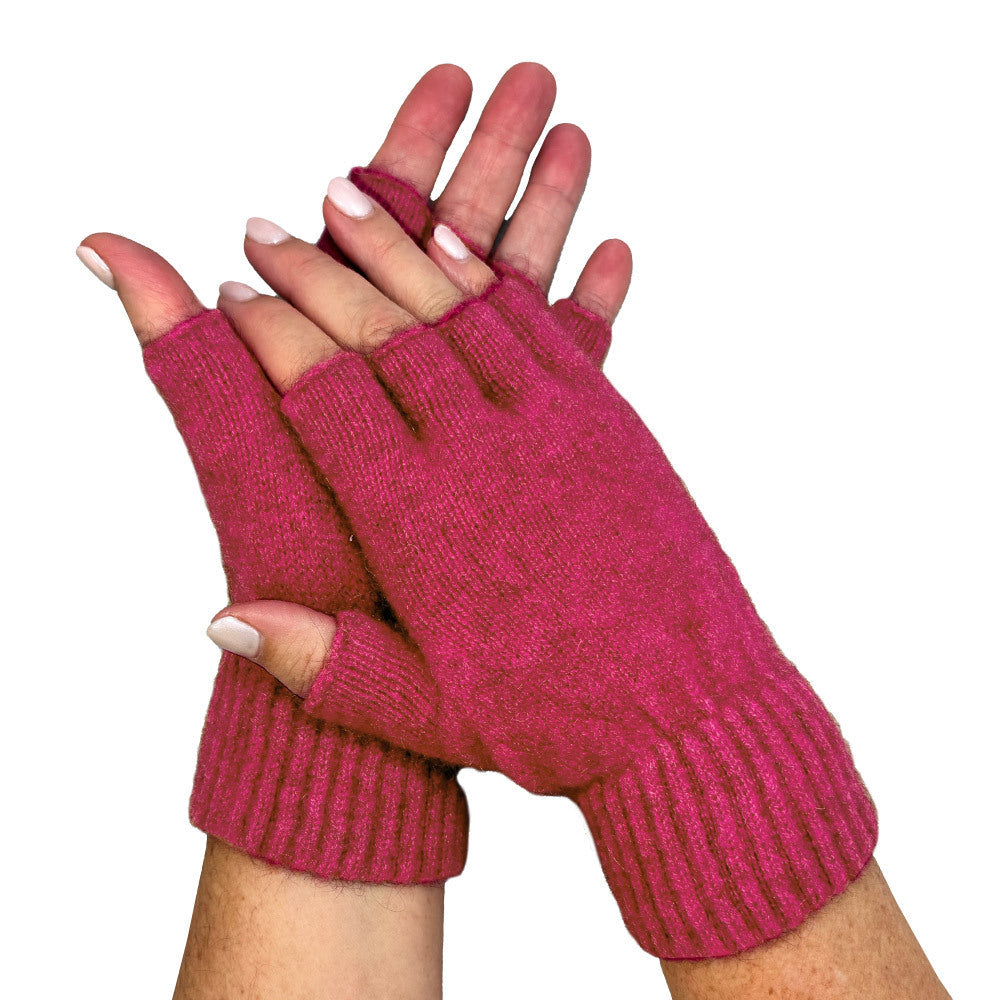 Possum Merino Fingerless Gloves