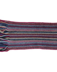 Possum Merino & Silk Multi Striped Scarf