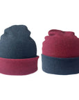 Possum Merino & Silk Reversible Beanie