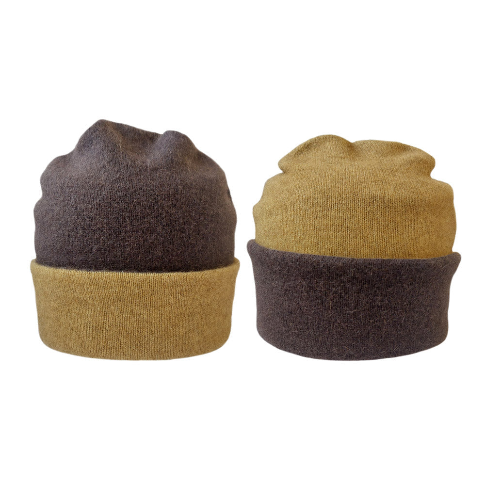 Possum Merino &amp; Silk Reversible Beanie
