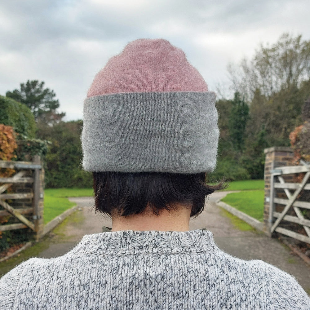 Possum Merino &amp; Silk Reversible Beanie