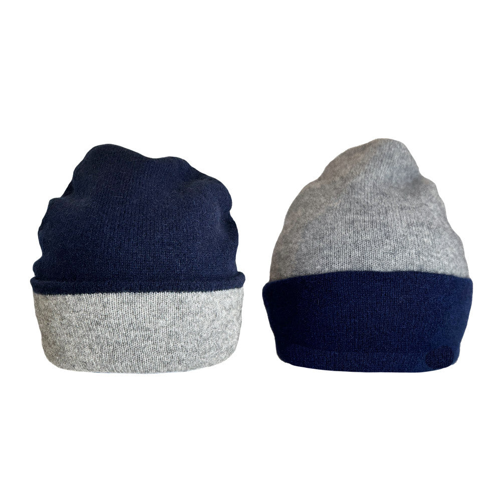Possum Merino &amp; Silk Reversible Beanie