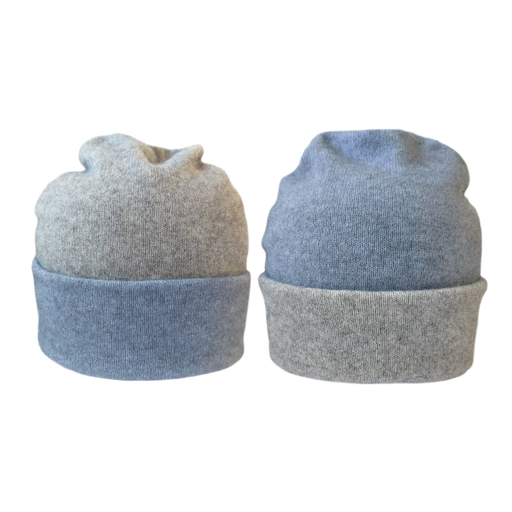 Possum Merino &amp; Silk Reversible Beanie