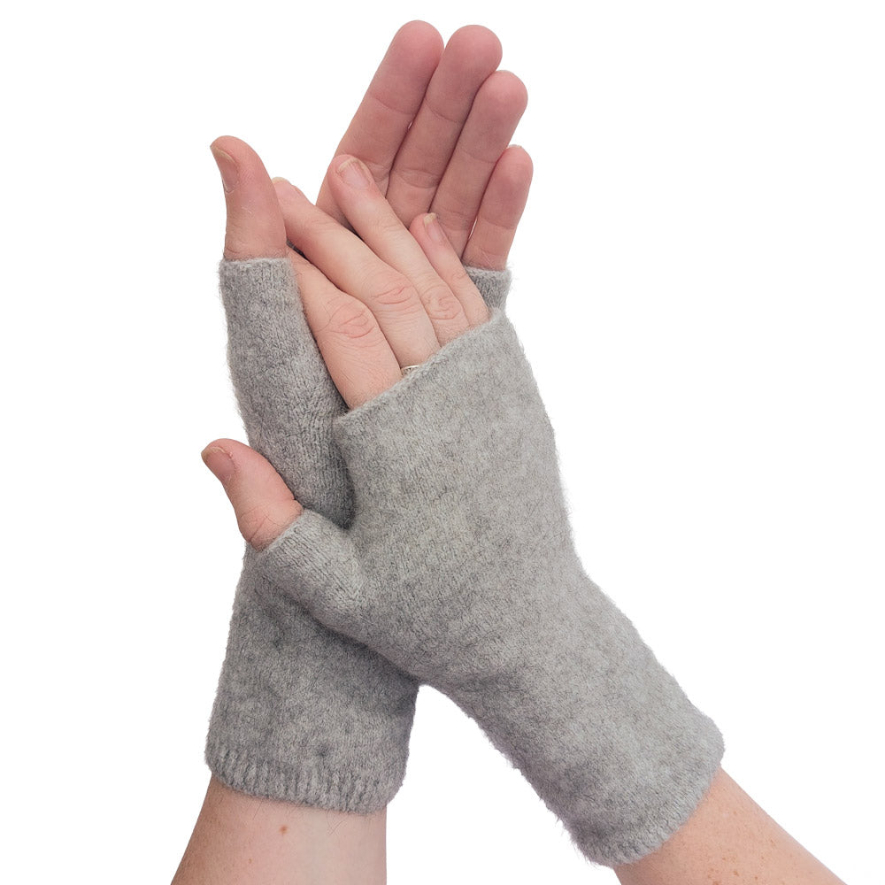 Possum Merino &amp; Silk Wristwarmers