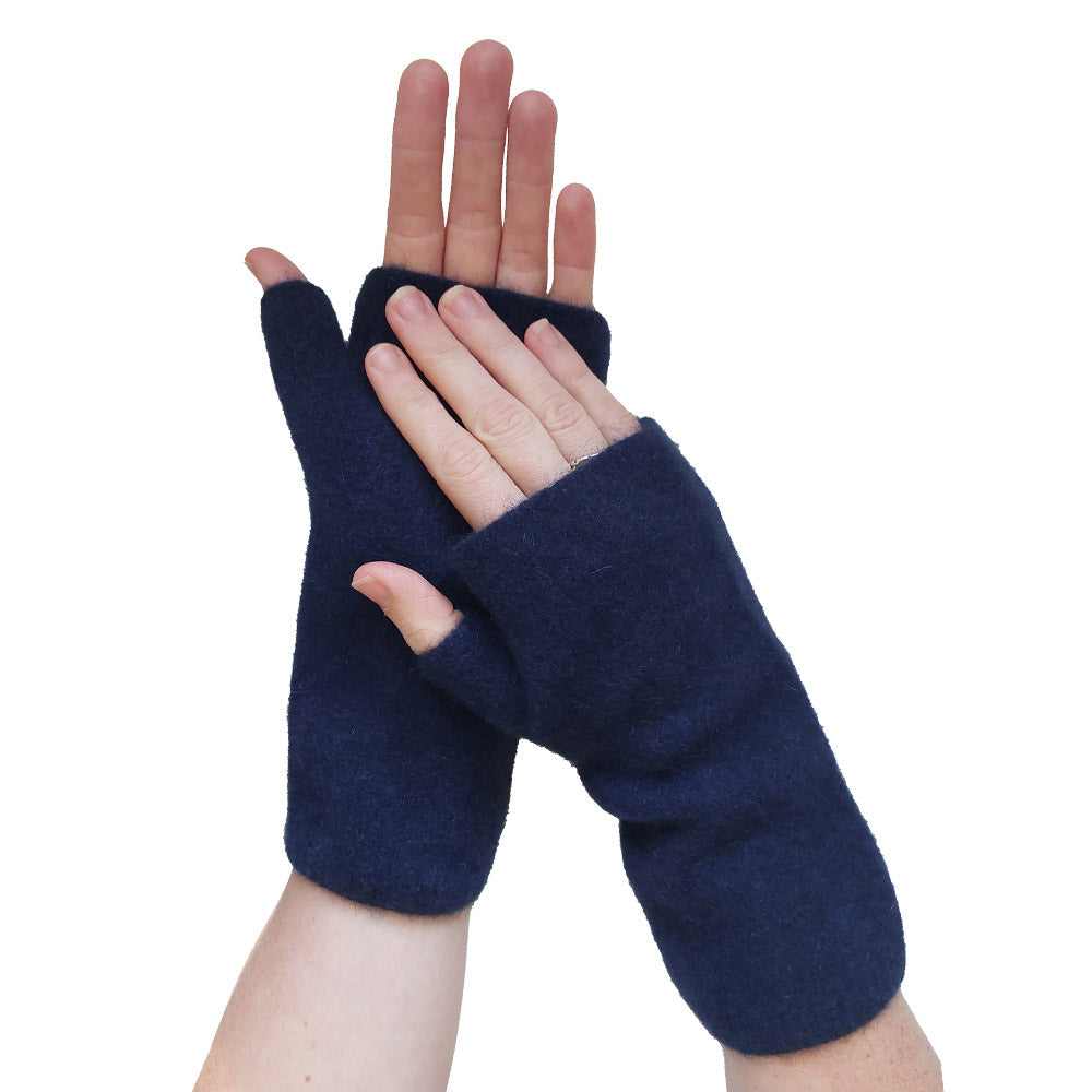 Possum Merino &amp; Silk Wristwarmers