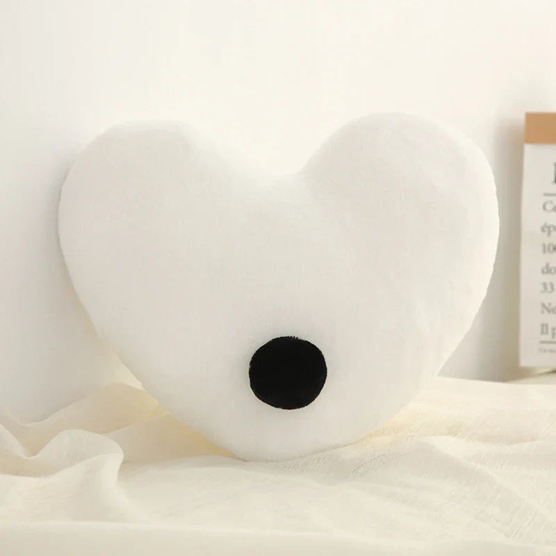 Unisex Plush Heart Baby Pillow - PP Cotton Filling, Lightweight & Soft by Baby Lamby at brixbailey.com