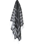 Pure Series: Sustainable Turkish Towel - Black-3