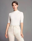 Mock Neck Micro Modal Top