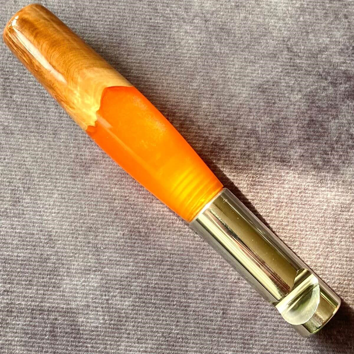 Artisan Handmade Burr Wood & Resin Bottle Opener