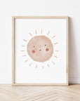 Happy Boho Sun Print