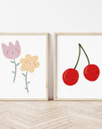 Happy Flowers Print