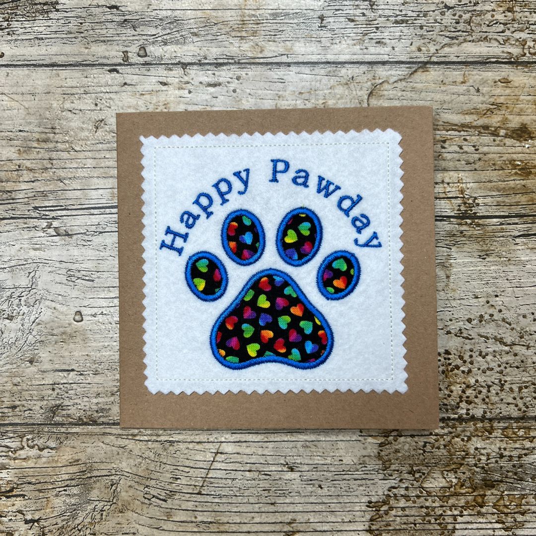 Happy Pawday - Birthday card