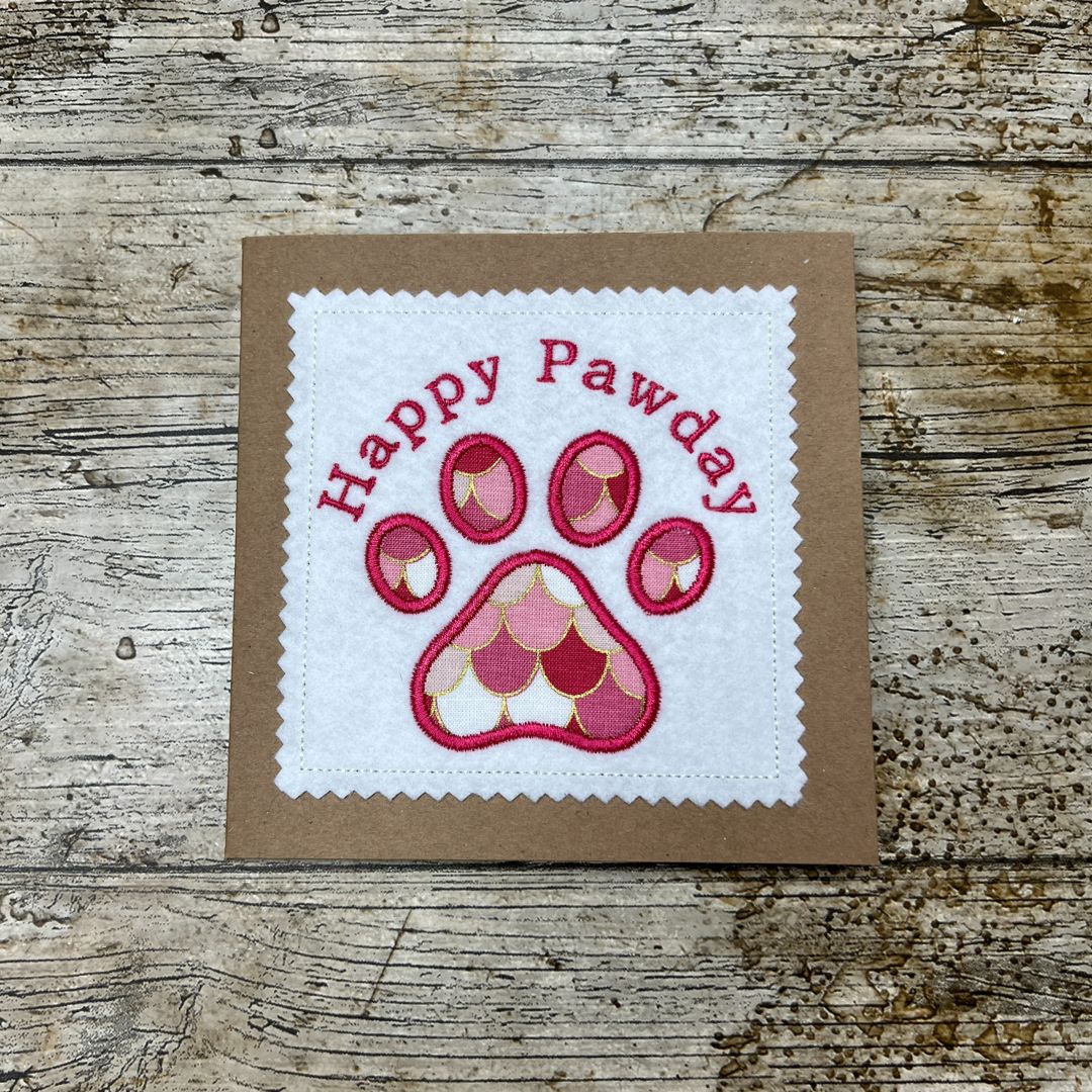 Happy Pawday - Birthday card