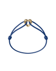 Golden Heart Cord Bracelet