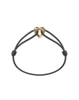 Golden Heart Cord Bracelet