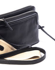 Heather Leather Clutch & Crossbody Bag - Handmade by Saddler  – Versatile & Compact