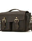 The Faust Leather Camera Bag | Crossbody Vintage Camera Messenger Bag