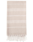 Pure Series Sustainable Turkish Towel Beige-0