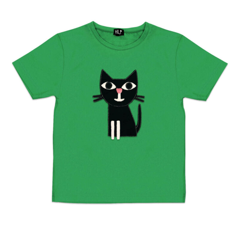 Fabulously Made Kids Cat T Shirt