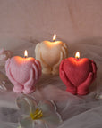 Holding Heart Candle