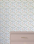 Hop Rabbit Wallpaper for Nurseries and Children's Rooms