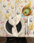 European Cotton Tablecloth – Bright & Festive Dining Decor by Hortensias Home at www.brixbailey.com